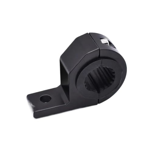 Abrazaderas de luz antiniebla para rutas nocturnas soporte de aluminio de manillar para moto
