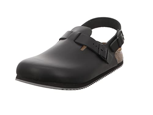 Birkenstock Professional Tokyo   Zuecos Unisex, Color Negro, Talla 39