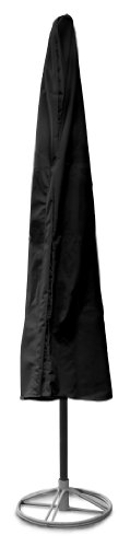 KoverRoos Weathermax 74282 11-Feet Umbrella Cover, 88-Inch Height by 48-Inch Circumference, Black