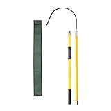 Hochspannungs-isolierter Rettungshaken, elektrische Sicherheit, lebensrettende Stange, nicht leitender Körperzugstab, für Kraftstation/Fabrik/Autowartung