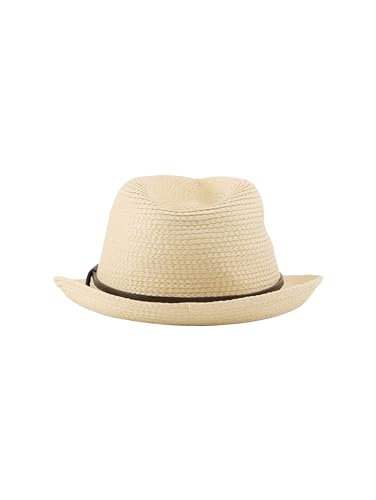 Chapeau de paille basique Tom Tailor blanc pour homme taille unique - 3