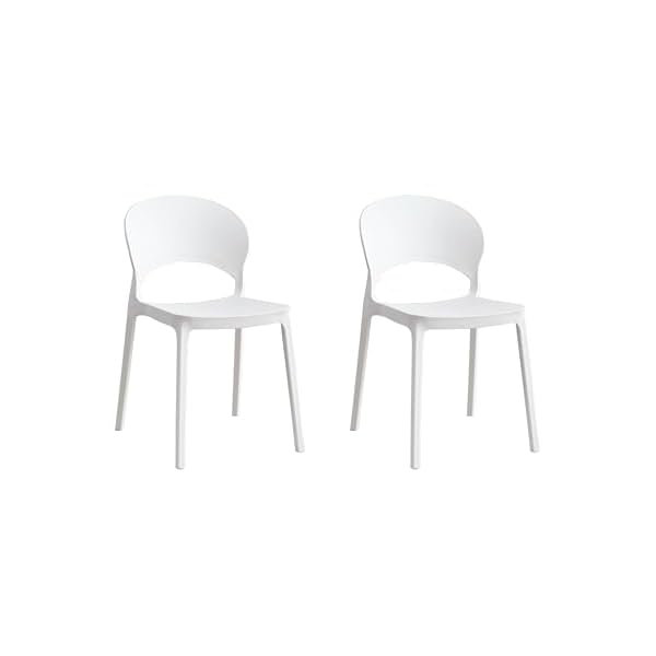 LC Garden Vini Stapelstuhl Weiß (2er-Set)