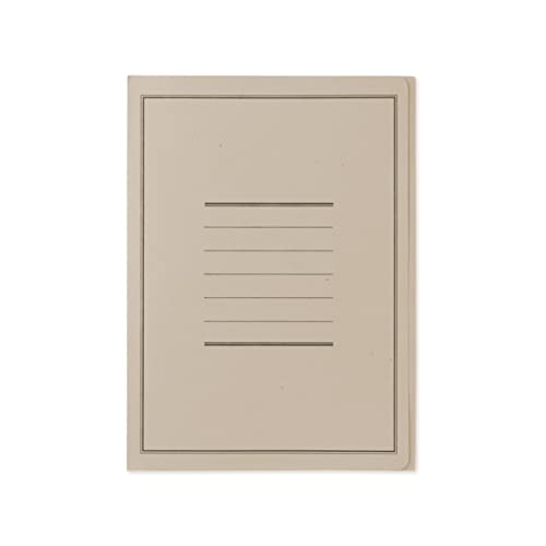 PIGNA 0221801 GR CARTELLINE Eco Pigna 3 lembi, with Print, 180 g/m2, 0221801 GR, Pack of 50, Grey, 24.5 x 33 cm
