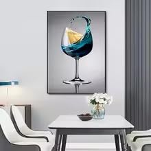 Tableau abstrait moderne pour sublimer un mur blanc sans cadre - 2