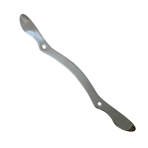 Image of Stainless Steel Gua Sha Scraping Massage Tool, Great Soft Tissue Mobilization Tool, Relaxation Muscle Relaxation Rehabilitation Massage (4 mm thikness, 25 mm width, 18 inch long , weight 350 gm )