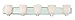 Dolan Designs 3405-26 5Lt Bath Chrome Southport 5 Light Bathroom Fixture