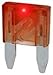 NTE Electronics 74-LMAF7.5A Fast Acting Miniature Automotive Fuse with LED Indicator ATM_ID Equivalent, Blade Type, 7.5 Amp, 32V, Brown