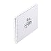Price comparison product image Hama Photo Album "Good Things" (Spiral Bound Scrapbook for 100 Photos 10x15 cm, 50 White Pages, 28x24 cm DIY Album for Memories and Creative Design) White