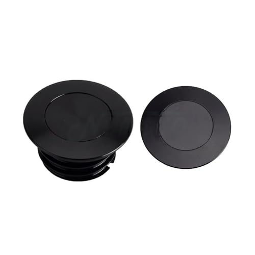 Bouchon de réservoir escamotable gauche Softail M8 2018-2021 noir