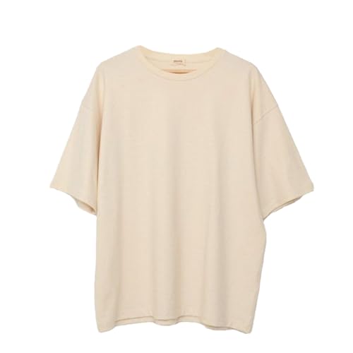 nayuta オーガニックコットン ベーシックTシャツ HW10/1 生成[L]