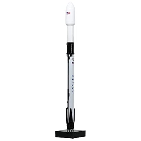 Falcon 9-Raketenmodell 1:233, Rakete Modell Raumfahrzeug, EIN Simuliertes F9-Weltraummodell Und Desktop-Dekorationen, EIN Ausgezeichnetes Geschenk Für Weltraumbegeisterte Cover