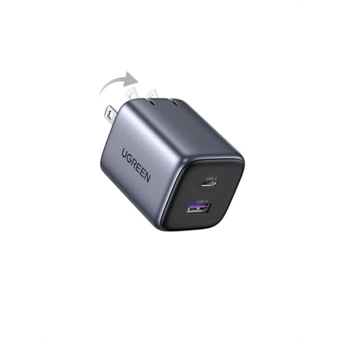 UGREEN 35W USB-C GaN Charger with 2 Ports – PPS Foldable