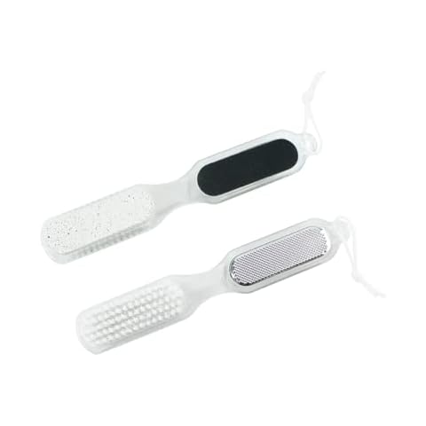 Pedicure Paddle Multi Purpose Foot Rasp and Sand Paper Foot Filer with Pumice Stone Callus Remover Exfoliate Hard and Dead Skin Foot Care Home Scrubber Tool for Men and Women (4 in 1) Cover