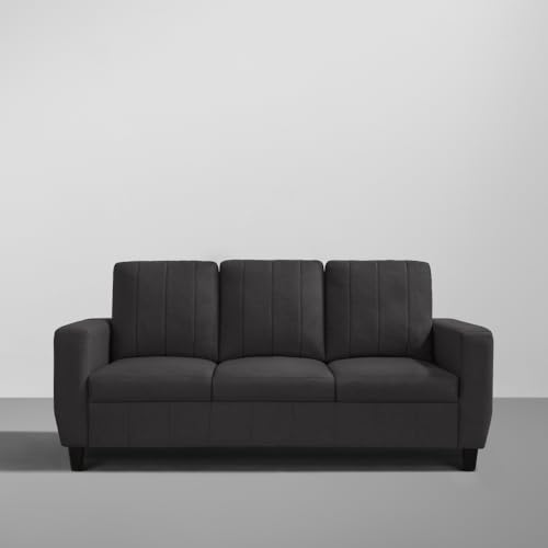 Image of Sleepyhead Bae Designed by Duroflex - 5 Seater Sofa, 3+1+1 Sofa Set |Premium Fabric Living Room Sofa Set with Modern Space-Saving Design |Comfort Seating & Easy-Clean |3 Year Warranty - Woody Brown