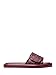 Michael Kors Women's Suki Flat Slide, Oxblood, 6