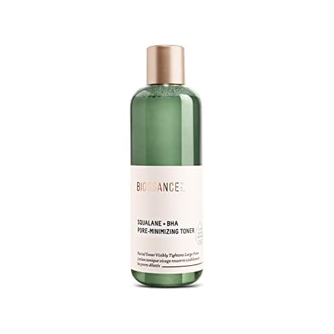 Biossance Squalane + 2% BHA Pore Minimizing Toner - Hydrating & Gentle Exfoliating Facial Toner for Smooth Skin - Reduces Pores & Moisturizes - Natural BHA & Squalane for Daily Use, 4.5 fl oz Cover