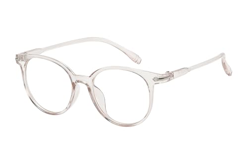 Image of OWL Blue Light Blocking Glasses for Women and Men - Retro Round Eyewear Anti Eyestrain Eyeglasses, UV Glare Filter Eyewear