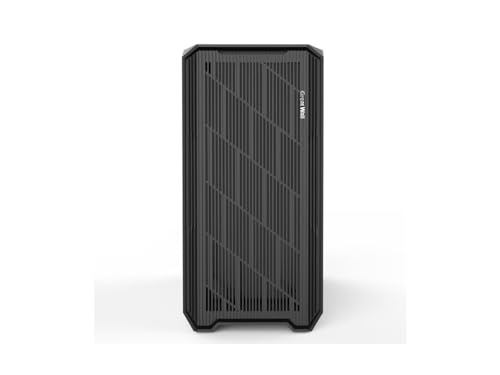 Gabinete para PC KM7B Full Tower, compatible con Micro-ATX/ATX/E-ATX, 13 bahías para HDD, refrigeración líquida de 360/280 mm, panel frontal magnético, color negro miniatura 3