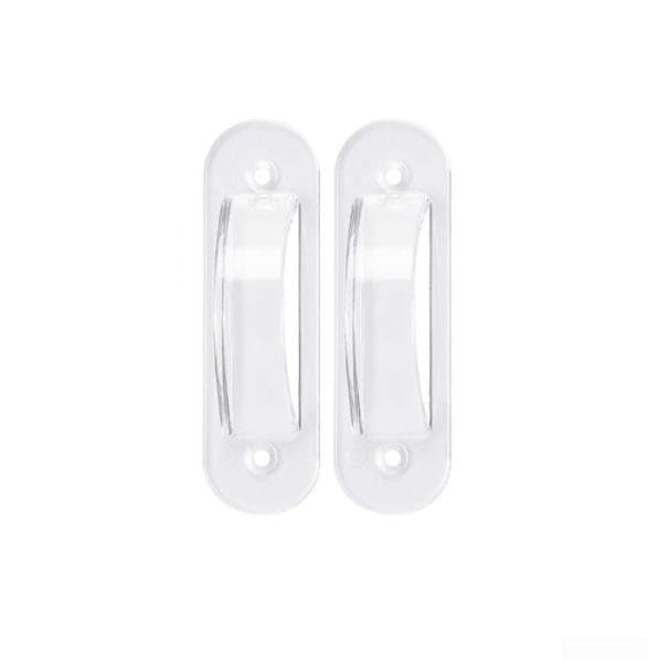 Protector de interruptor de luz transparente, paquete de 2 cubiertas a prueba de niños, bloqueo de seguridad transparente para bloquear palancas accidentales, construcción de ABS resistente para el