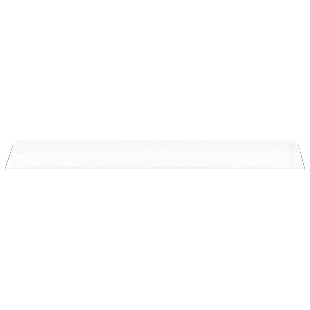 Homgoday Invernadero con Estructura de Acero Blanco 60 m² 20x3x2 m, Invernadero Caseta Jardín Terraza Plantas Semilla Cultivo Huerto Verduras Cubierta Casero