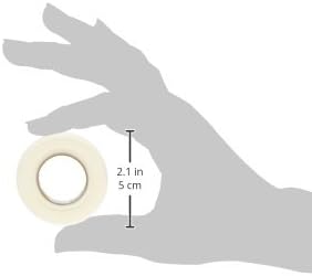 Miniatura 2 de 3M Micropore cinta de papel, color blanco, paquete de de 3, 1