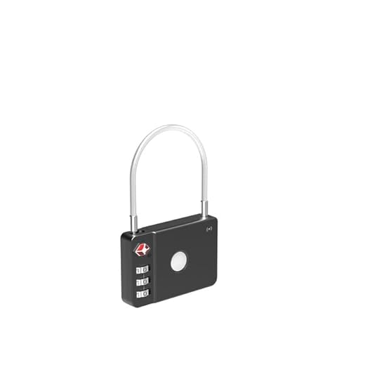 Ultron MiLock Gepäckschloss mit Apple zert.Tag schwarz