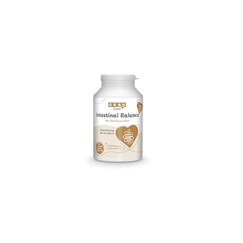 GRAU - das Original - Intestinal Plus Tabletten, für den Wiederaufbau der Darmflora, mit wichtigen Probiotikas und Darmbakterien, 1er Pack (1 x 120 Stück), Ergänzungsfuttermittel für Hunde und Katzen