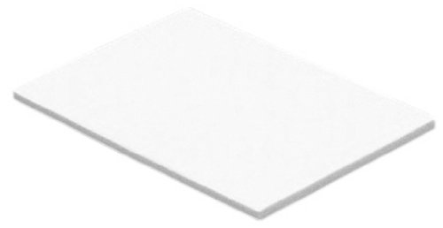 60460 Porcelain Ceramic Streak Plate, 100mm Length, 60mm Wide, 4mm Thick (Case of 18)