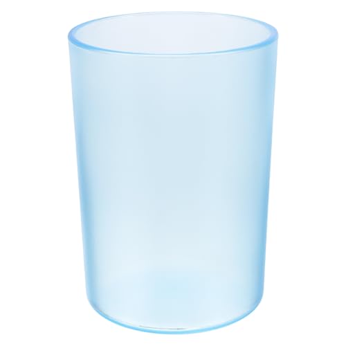 Jecompris Gobelet Transparent pour Brosse À Dents 10 Cm Tasse À Gargarisme pour Salle De Bain Adulte Et Enfant