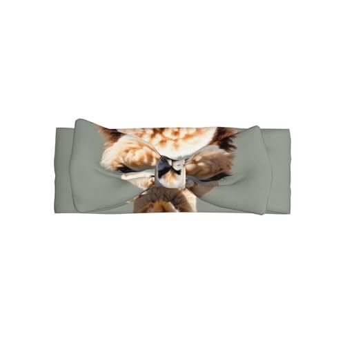 Alpaca avatar Baby Bow Headband. Comfortable baby headband, suitable for daily wear and photo props.