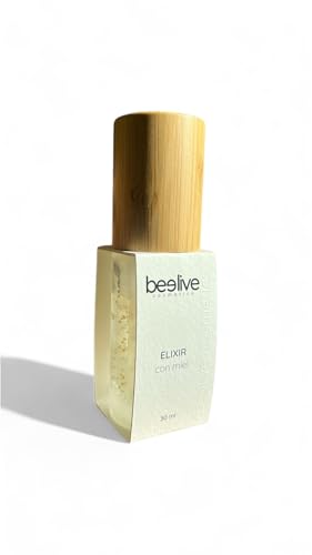 Serum Facial Hidratante Antiedad con Miel, Vitaminas B3 B5 B6 C y E y 5 Ácidos Hialurónicos - Antiarrugas para la cara Reparación y Luminosidad - Beelive Cosmetics -