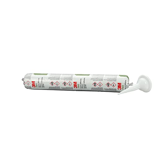 Mastic polyuréthane hybride 3M 760 haute adhérence pour joints flexibles blancs