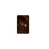 3 Pares Corazón Pendientes Mujer Plata Antialergicos Minimalistas Joyas para Mujer