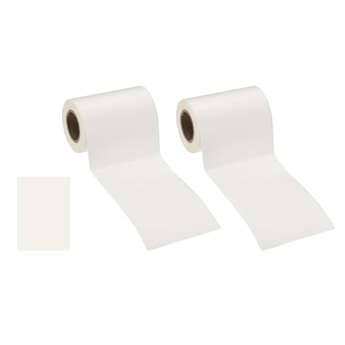 Étiquettes pour imprimante thermique autocollantes carrées PATIKIL papier adhésif étanche
