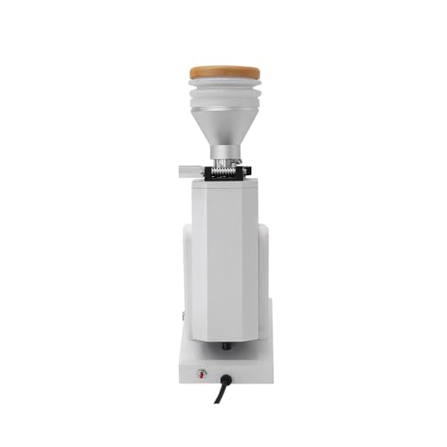 Image of Turin SK40 Single Dose Grinder | 40mm Stainless Steel Conical Burrs, Stepless Adjustment, Tilted Base, Low Retention - Black or White (White)