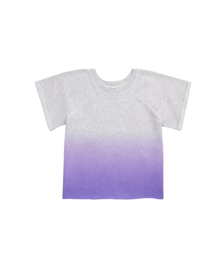 Splendid Girls' Dip Dye Short Sleeve Sweatshirt