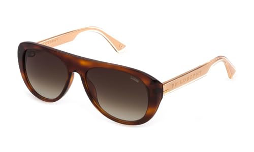 Lunettes de soleil Lozza SL4255 Avana Marron pour femme élégante