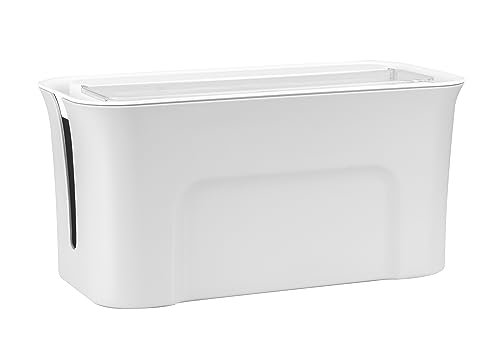 OCTOO, OrguiBox - Caixa organizadora de cabos e fios, Cinza