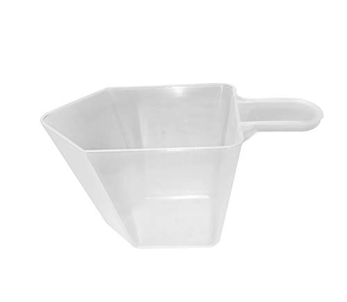 Image of 5 Oz. (2 /3 Cup | 150 mL) Scoop for Coffee, Protein Powder, Pet Food, Spices, Grains and Dry Goods - Plastic Food-Grade, BPA-Free Measuring Cup (Pack of 10)
