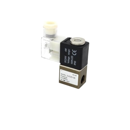 Électrovanne 2 voies 2 positions 12V normalement fermée sans raccord