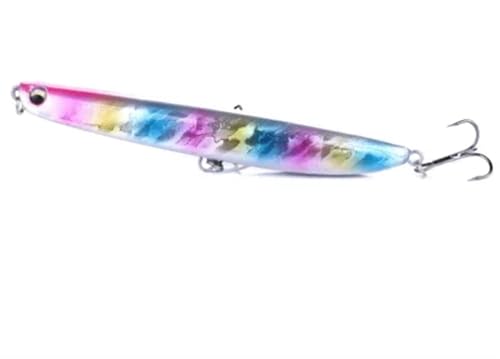 Leurre coulant multicouche pour perche et maquereau - Efficacité bionique 12.7cm