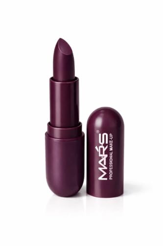 Image of Mars-Matte Creamy Lipstick | Non-drying, Highly pigmented Lipstick | Shade- multisades, 3.8gm| (Plum)