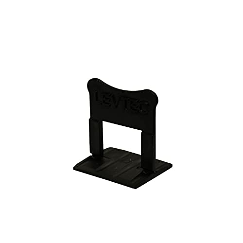 RTC Products LevTec 1/8 Inch Bathroom/Kitchen Tile & Flooring Plastic Leveling Gapping Clips for use with LevTec Wedges, 2000 Count