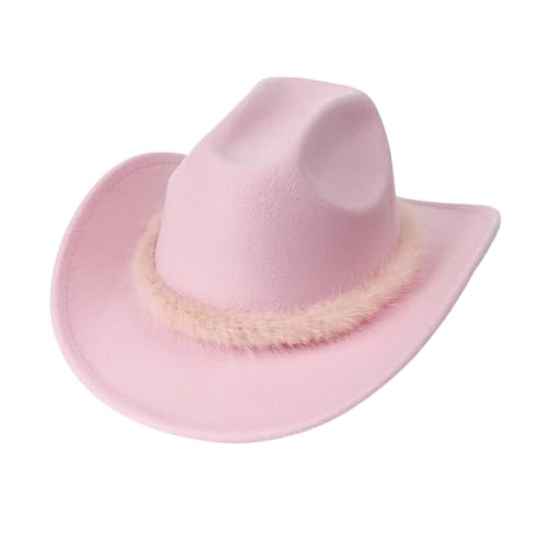 Chapeau de cowboy pour séances photos et grands banquets élégants en hiver