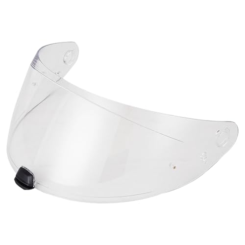 ERYUE I70 I10-Serie Ersatz-Integralhelmlinse, Langlebiges Motorrad-Windschutzvisier, Blockiert Sonne, Wind und Regen, Einfache Installation und Umklappen für den Fahrer (Transparent)