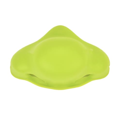 Novelty Costume Silicone Fake Nose with Clear Elastic Strap Lime Green Party Accessory Soft Material (Green)