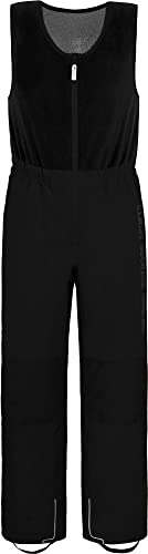 normani Kinder wasserdichte Winterhose mit Fleecebesatz - Recycelte Schneehose Skihose Thermohose mit 3M Refletoren und Schneegamasche - Wassersäule: 12.000 mm Farbe Schwarz Größe 146-152 normani Kinder wasserdichte Winterhose mit Fleecebesatz - Recycelte Schneehose Skihose Thermohose mit 3M Refletoren und Schneegamasche - Wassersäule: 12.000 mm Farbe Schwarz Größe 146-152