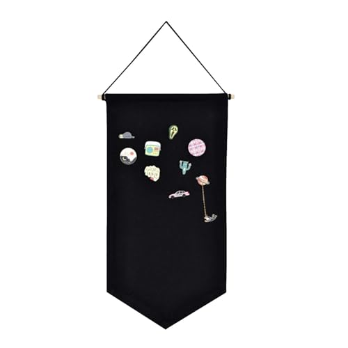 Expositor De Pin De Estilo Nórdico - Organizador De Pared De Tela Esmaltada Para Broches Y Medallas | Banner De Exposición De Lona Para Colección De Folletos, Ideal Para Una Habitación Infantil O