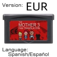 GBA Game Cartridge 32 Bit Video Game Console Card Mother Series USA/EURVersion for GBA/SP/DS-The Mother 3 EUR grey