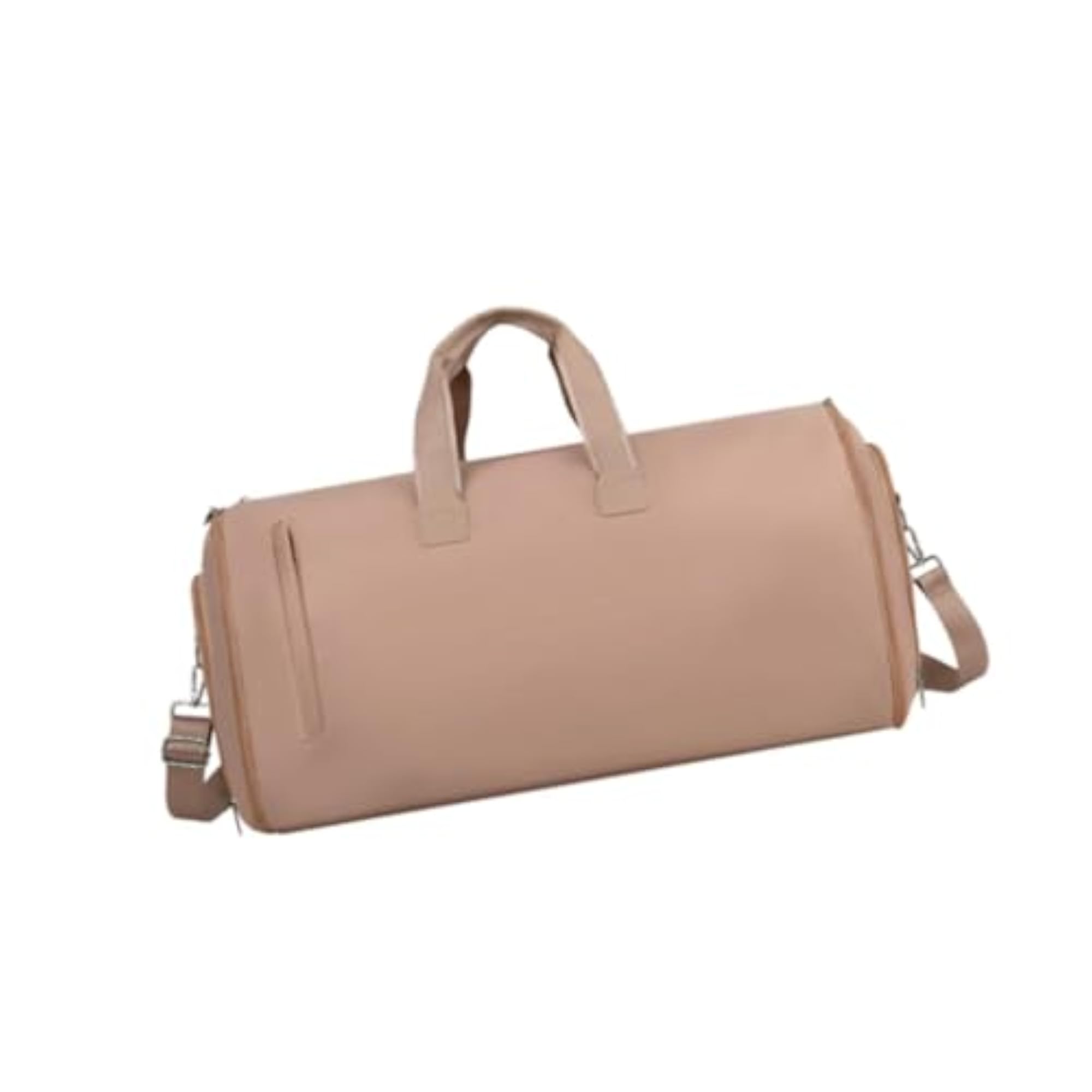 Brown Leather Duffle Bag for Travel and Backpacking